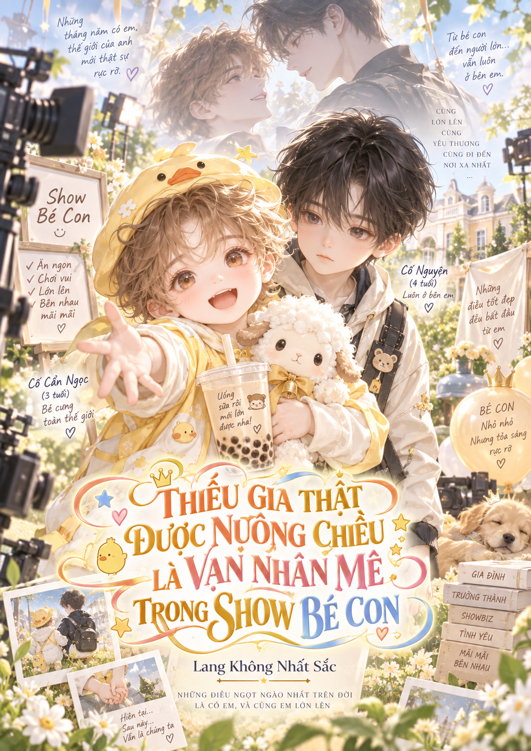 Thiếu Gia Thật Được Nuông Chiều Là Vạn Nhân Mê Trong Show Bé Con